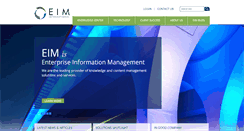Desktop Screenshot of eimintl.com